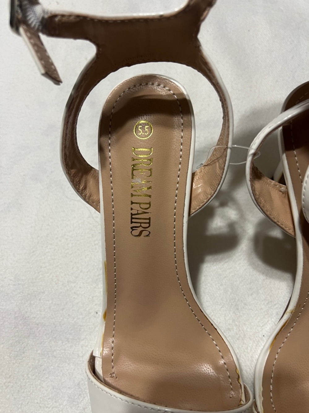Dream Paris High Stiletto Ankle Strap Shoe Size 5.5 - Picture 4 of 6